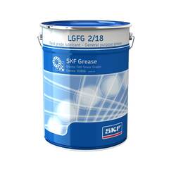 SKF LGFG 2/18 — пищевая пластичная смазка общего назначения, 18 кг