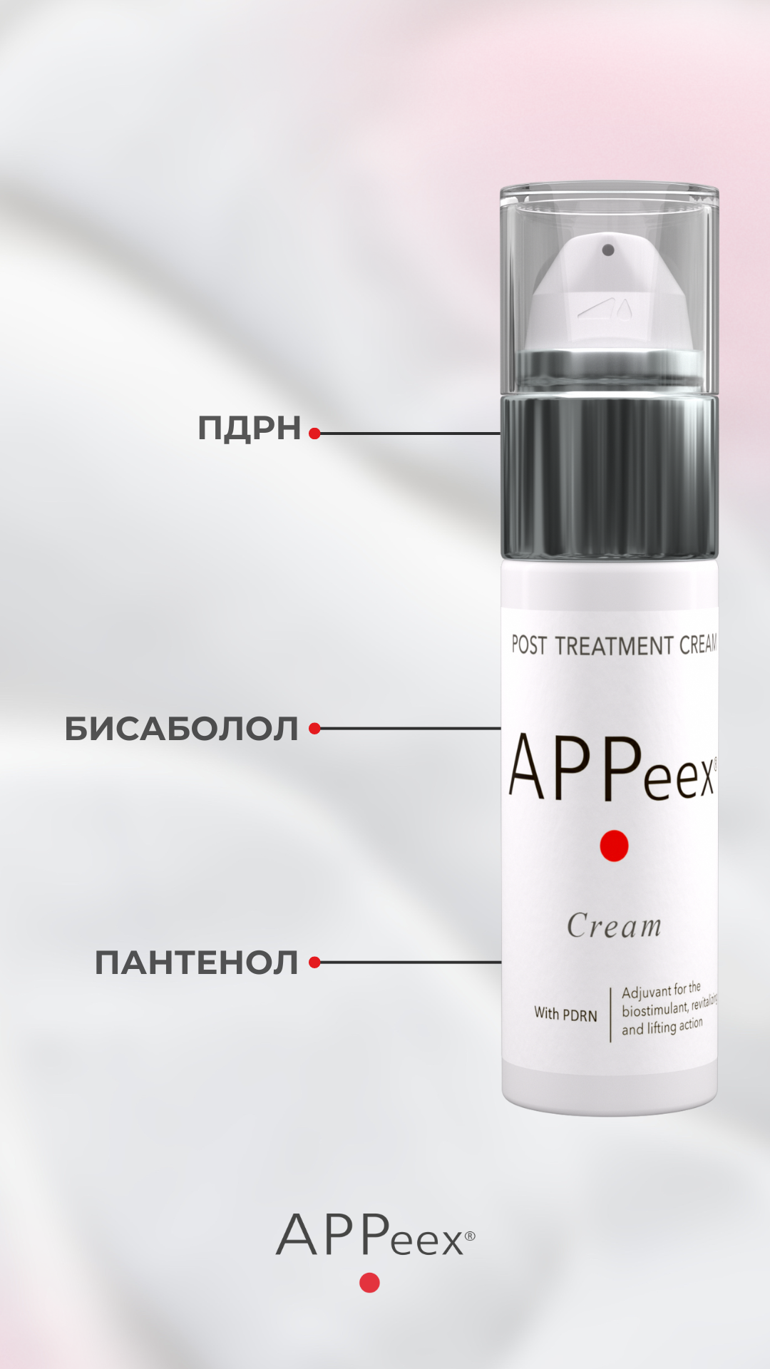 APPEEX POST TREATMENT CREAM 30 ml Пост-процедурный регенерирующий крем