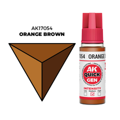 AK Interactive Orange Brown Quick Gen - контрастная акриловая краска, 18 мл