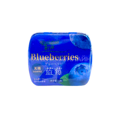 Драже Keliguo PepperMint Sugarfree без сахара со вкусом черники и мяты 16 г