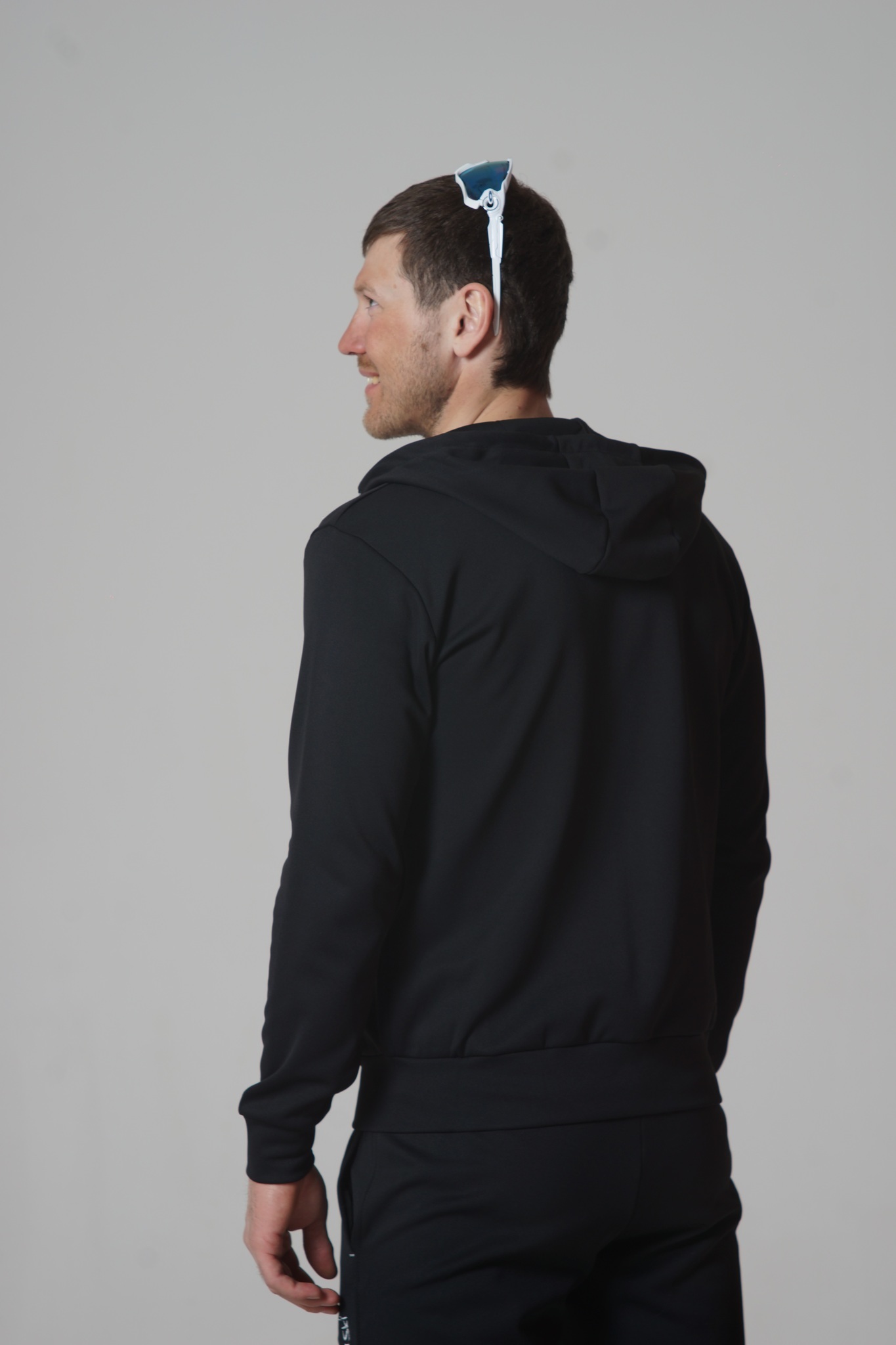 Nordski Base Zip Hood детская толстовка черная - 2