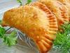 Чебуреки с говядиной и моцареллой.3 шт.
