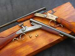 Miniature pinfire rifle