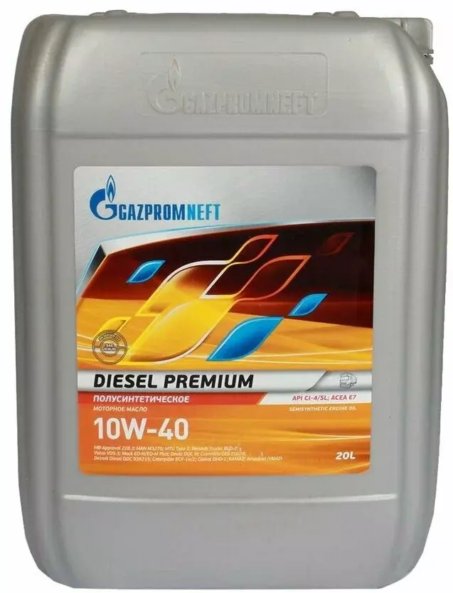 Масло моторное Gazpromneft Diesel Premium 10W-40 20 л