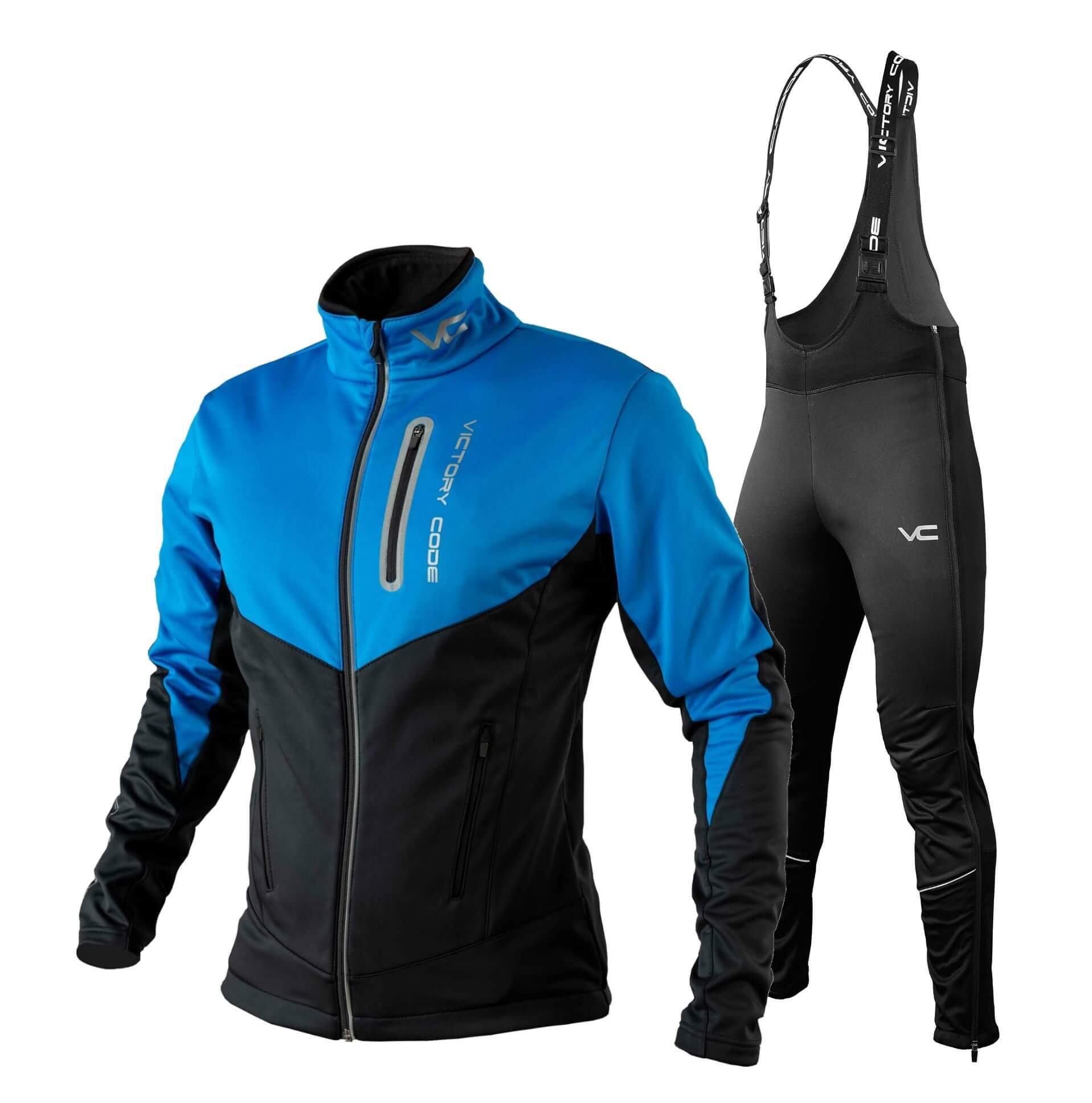 Victory Code Fast Warm лыжный костюм blue