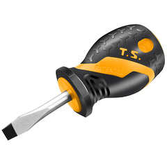 TOLSEN (TT20131) Отвертка шлицевая "GRIPro", Slotted 5,5 мм, 38 мм