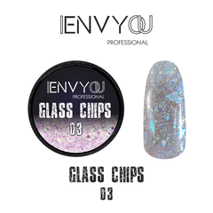 I Envy You, Декоративный гель Glass Chips (Стеклянная крошка) 03 (6g)
