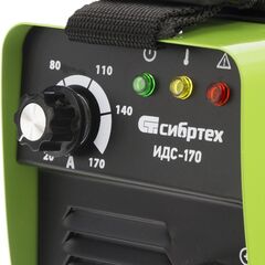 Сварочный аппарат инверт, Сибртех, ИДС-170, 170 А, электрод