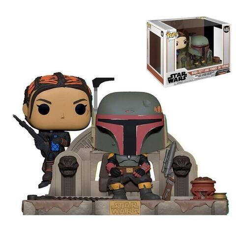 Funko POP! Star Wars: Boba Fett and Fennec on Throne (486)