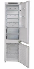 Холодильник SCANDILUX CNFBI210E, встраиваемый, 2 камеры, перевешиваемые дверцы