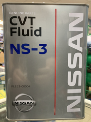 Масло трансмиссионное Nissan CVT NS3 4 л