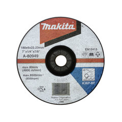 Шлифовальный диск по металлу A36P 115x6 мм Makita A-80927