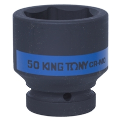 KING TONY (853550M) Головка торцевая ударная шестигранная 1", 50 мм