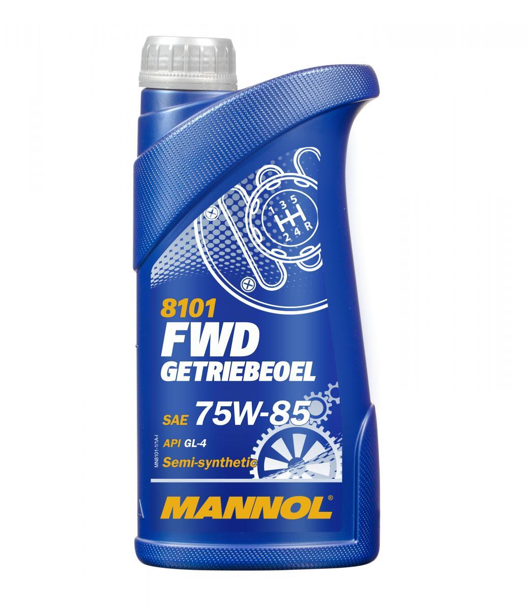 Масло трансмиссионное Mannol FWD GL-4 75W85 полусинтетическое 1 л