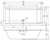 Riho Rething Cubic B109001005 Ванна 190x90