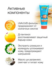 Floresan Солнцезащитная серия AFRICA KIDS Крем для самых маленьких SPF 45+, 50мл (Ф-411)