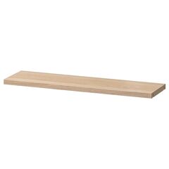 Полка IKEA BESTA (БЕСТО), Белый мореный дуб, 56x16 см