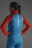 Женский разминочный жилет Nordski Premium Blue-Red Женский