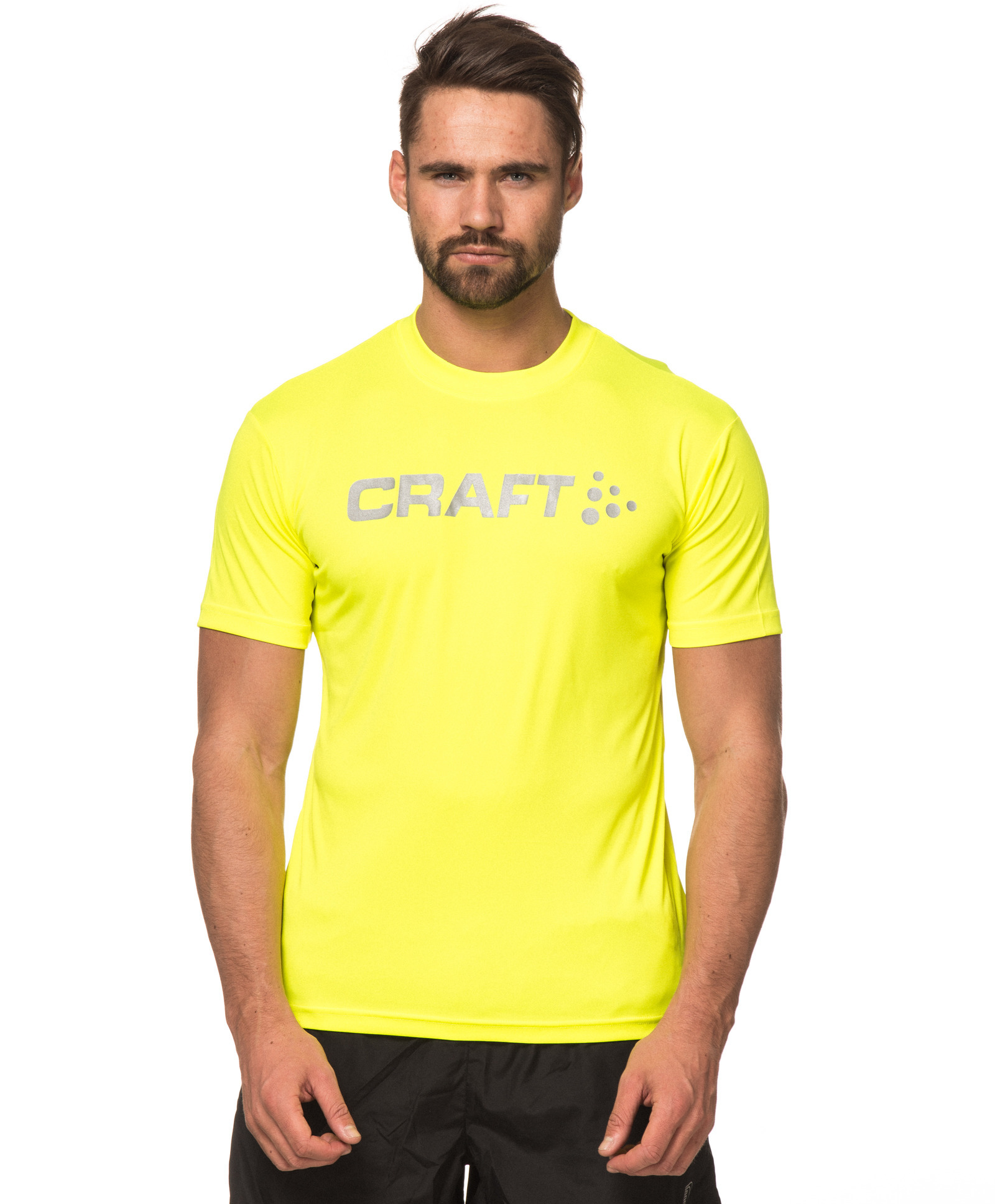 CRAFT ACTIVE RUN LOGO мужская беговая футболка