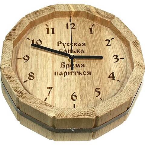Часы Русская банька - 3