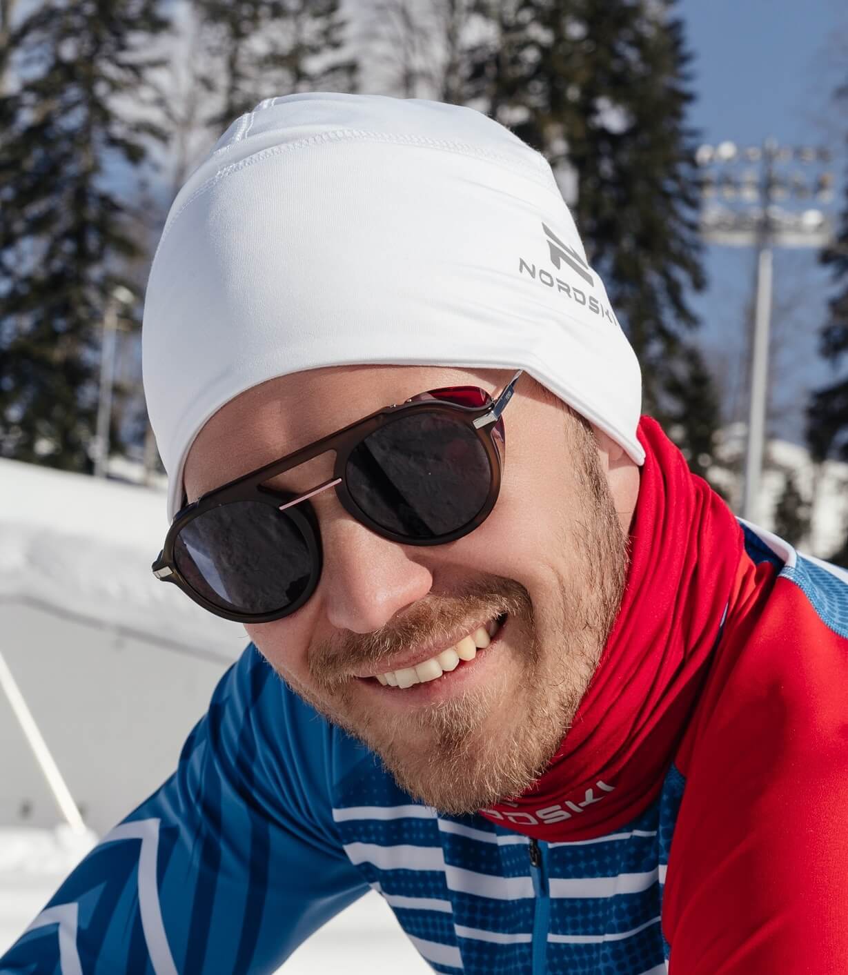 Тренировочная шапка Nordski Warm белая - 2