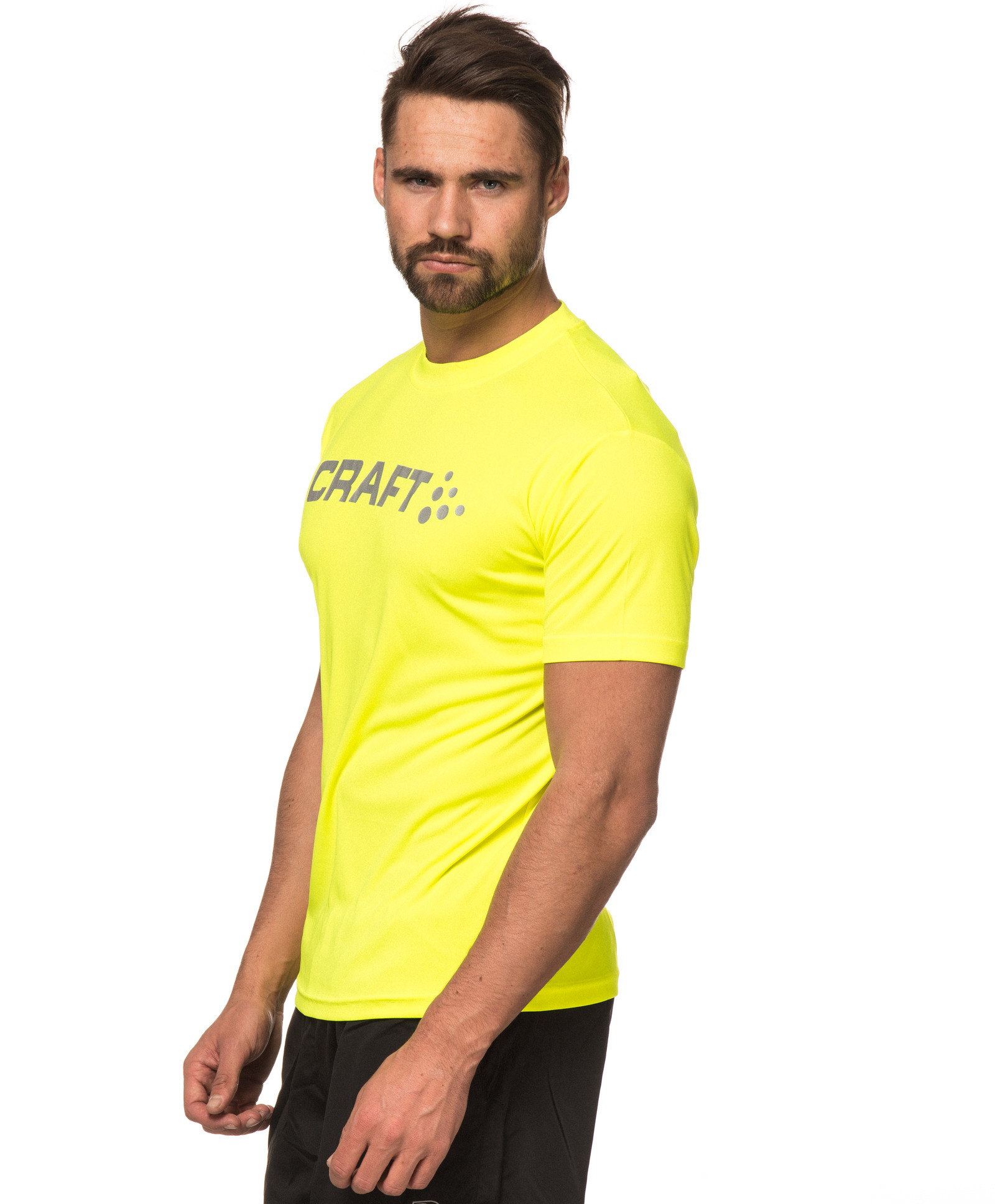 CRAFT ACTIVE RUN LOGO мужская беговая футболка - 2