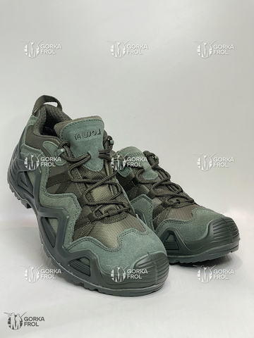 Кроссовки Lowa Zephyr GTX Lo олива, треккинговые (лето/демисезон)