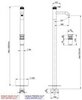 Remer Atelier AL18BO Смеситель для раковины напольный, цвет: белый матовый