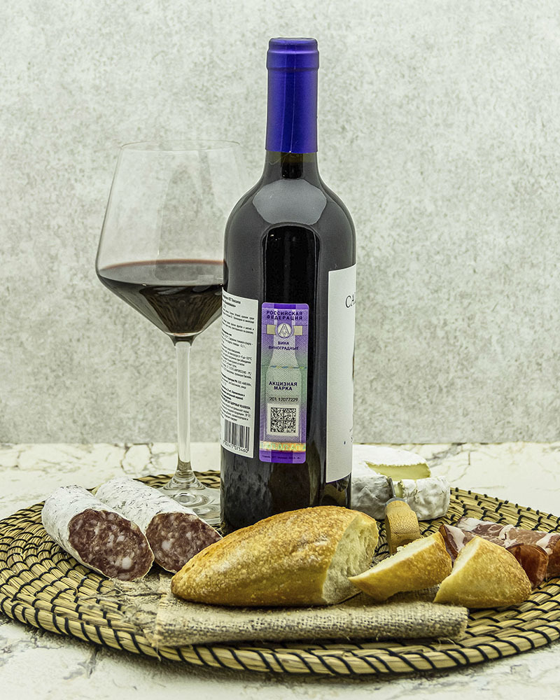 Вино Fattoria di Calappiano Санджовезе Калаппиано Красное Сухое 2018 г.у. 13% 0,75 л, Италия