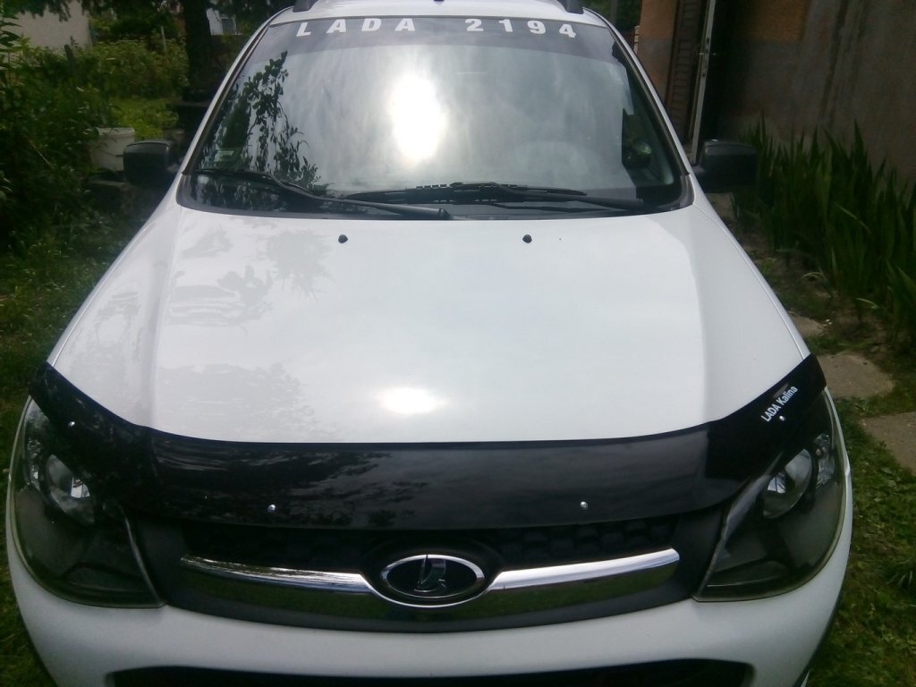Дефлектор капота LADA Kalina II