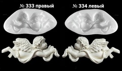 Силиконовые молды ангел левый и правый. набор № 333