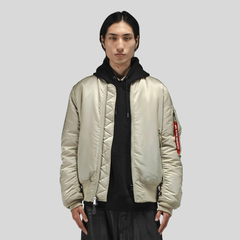 Бомбер Alpha Industries MA-1 Mineral (Серо-бежевый)