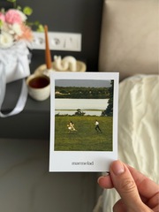 Открытка 7,5*10см - в рамке полароид #2