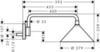 Axor 26021000 Душ верхний Showers/Front