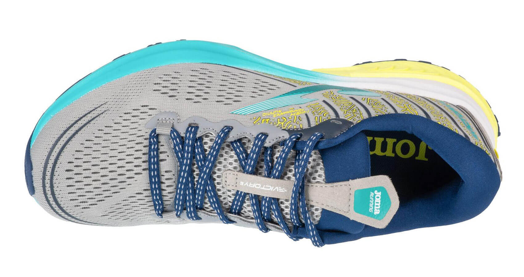 Мужские кроссовки для бега Joma Victory 24 серые - 2