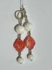 Лего (серьги из серебра)