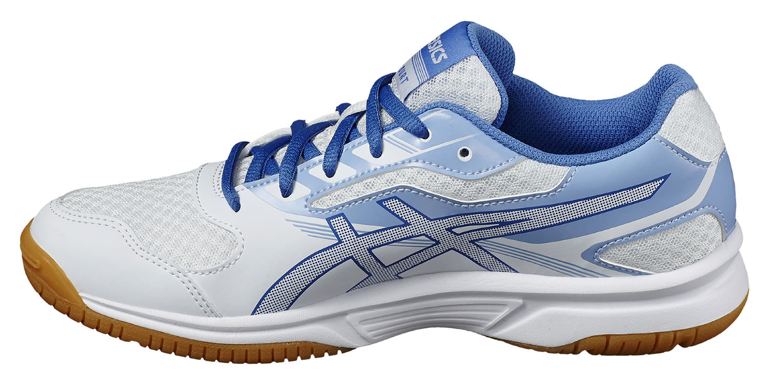 Asics Upcourt 2 женские волейбольные кроссовки белые - 5