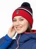 Лыжная шапка Moax Blizzard синяя-красная - 4