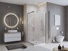 BelBagno Uno TRAY-MR-UNO-A-80-35-W-CR Поддон из искусственного мрамора с сифоном и декоративной накладкой, цвет: белый