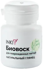 Inki Биовоск для поврежденных ногтей натуральный глянец New Nails Inki Биовоск для поврежденных ногтей натуральный глянец New Nails
