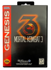 Картридж Mortal Kombat 3 (Sega Genesis)