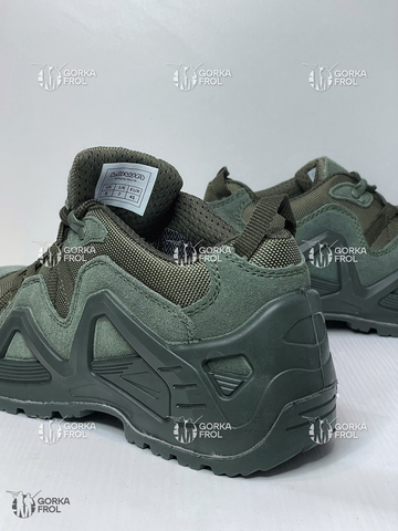 Кроссовки Lowa Zephyr GTX Lo олива, треккинговые (лето/демисезон)