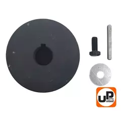 Шкив ведущий UNITED PARTS для 4T двигателя, d19,05xD70xH40мм, под один ремень 13мм (249-143)