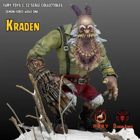 Фигурка Демон Санта Краден масштаб 1:12