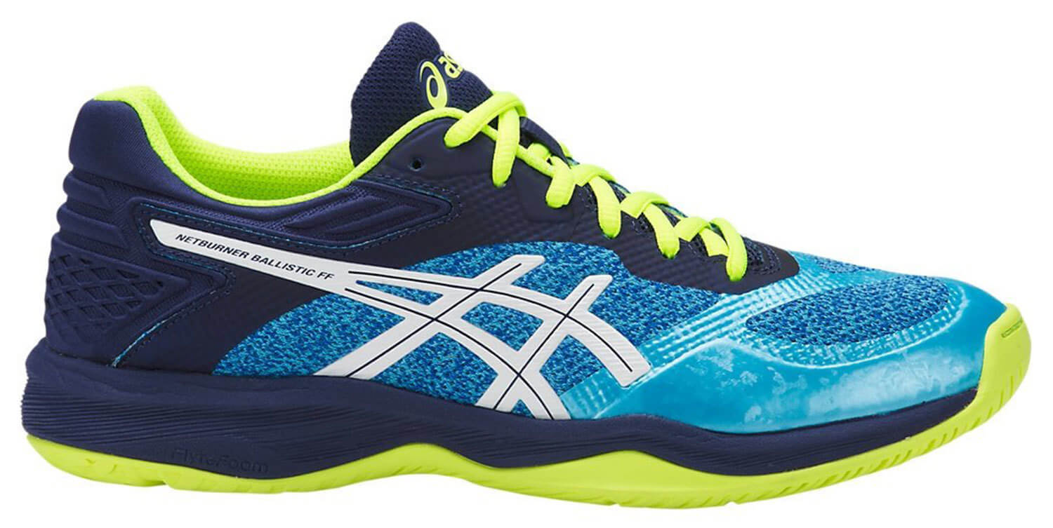 Asics Netburner Ballistic Ff женские волейбольные кроссовки синие