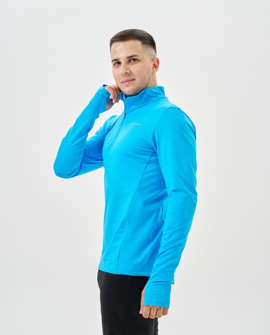 Мужской утепленный лонгслив Nordski Warm light blue