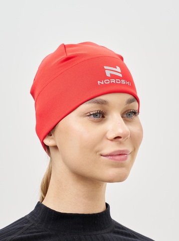 Тренировочная шапка Nordski Core red