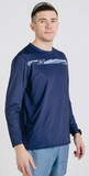 Беговая рубашка лонгслив Noname Miler T-Shirt Ls Ux 25 Steel Blue