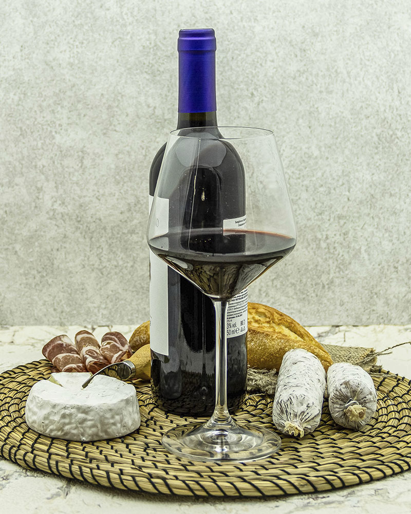 Вино Fattoria di Calappiano Санджовезе Калаппиано Красное Сухое 2018 г.у. 13% 0,75 л, Италия