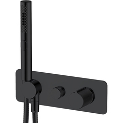 Allen Brau Liberty 5.33009-31 Смеситель для ванны (с внутренней частью), цвет: чёрный фото